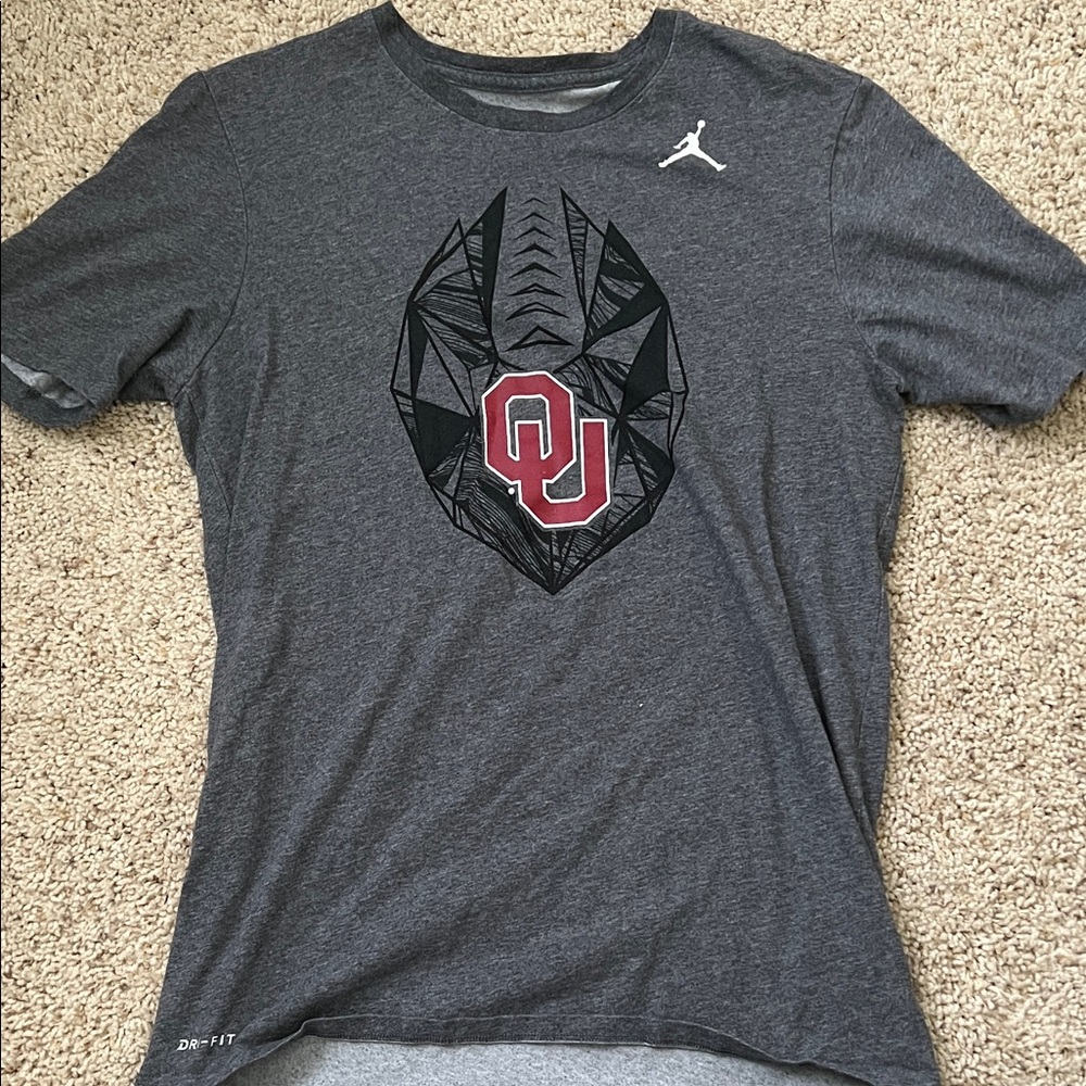 Jordan Men's Charcoal Graphic Tee